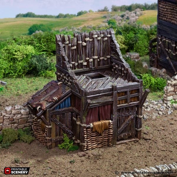 Medium Shanty - Country & King - Fantasy Historical Building