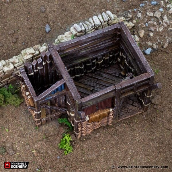 Medium Shanty - Country & King - Fantasy Historical Building