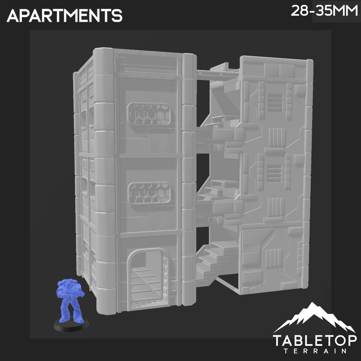 Midrim City Apartments - Star Wars Legion Building