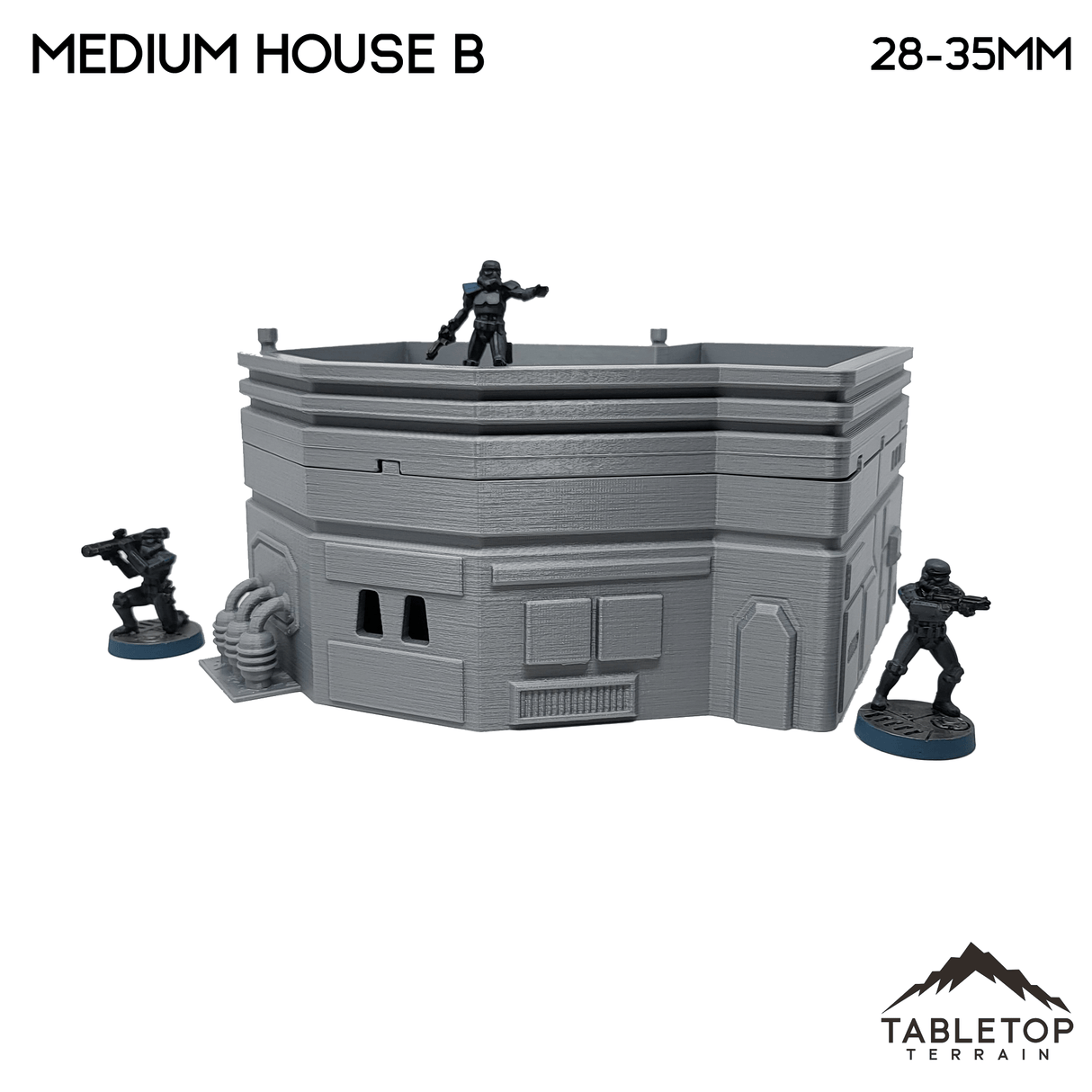 Midrim City Medium House B - Star Wars Legion Building