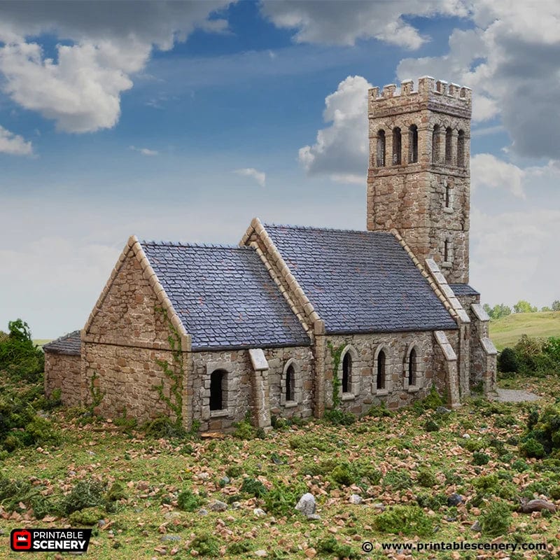 Norman Church - Country & King - Fantasy Historical Building