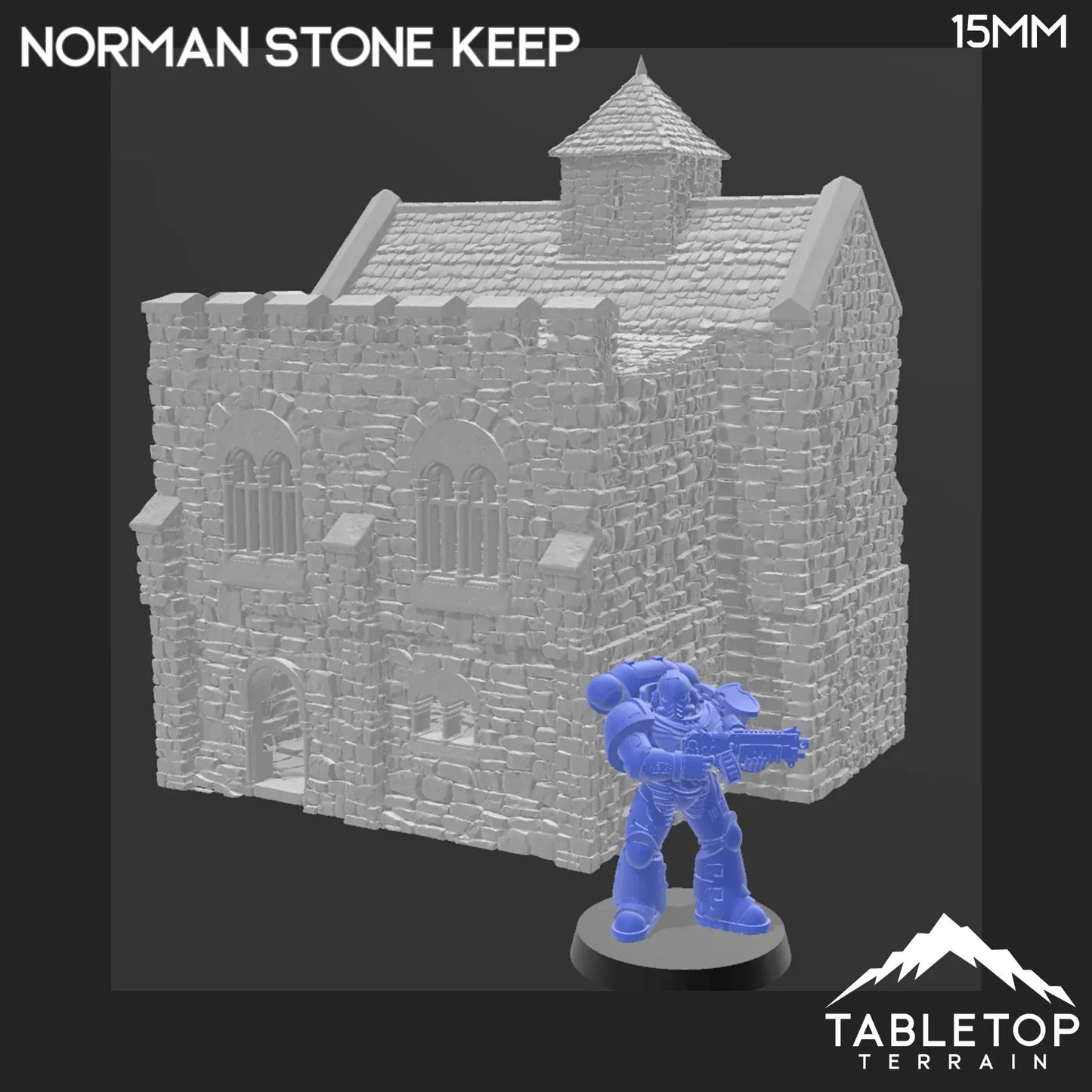 Norman Stone Keep - Country & King - Fantasy Historical Building