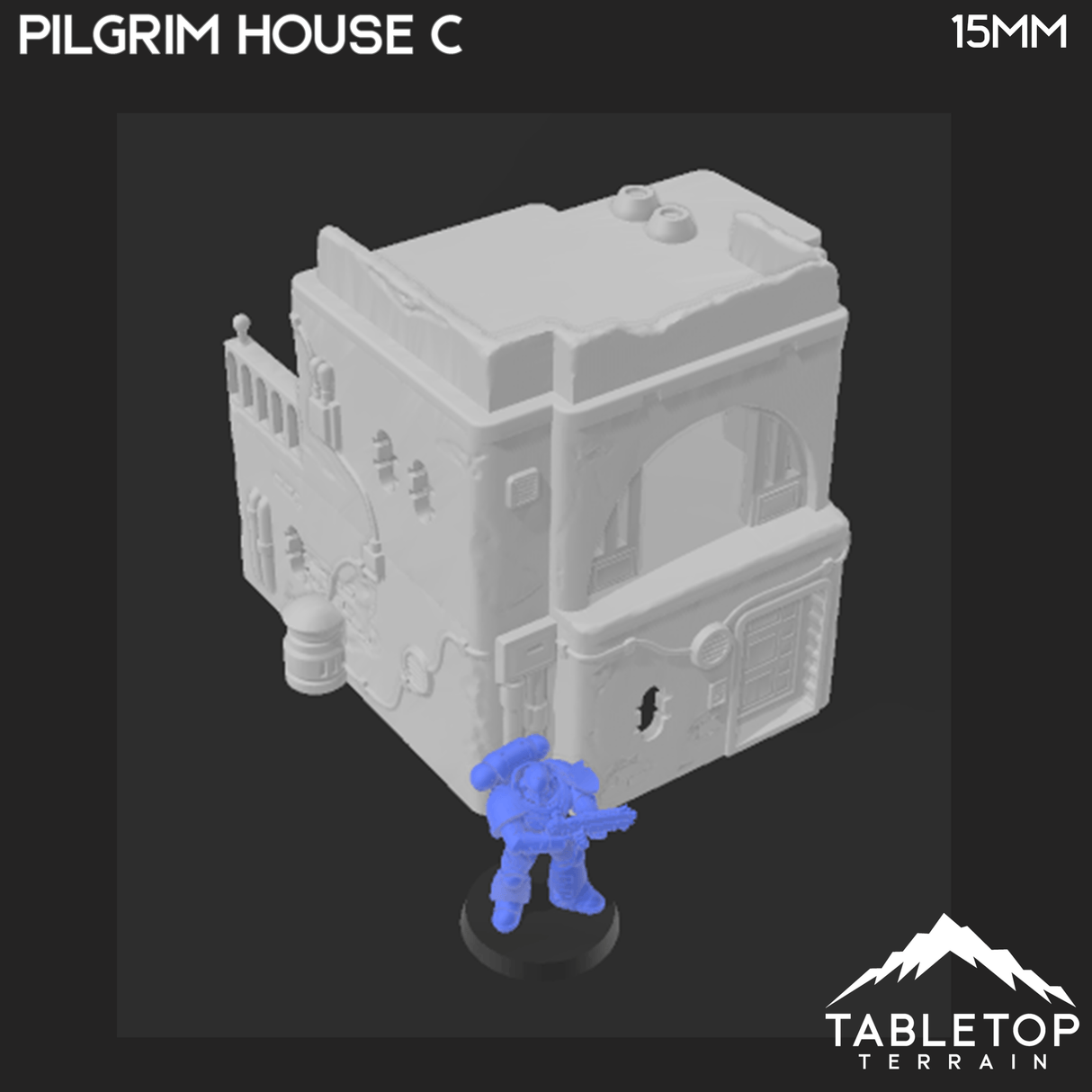 Pilgrim City House D - Star Wars Legion Shatterpoint Building