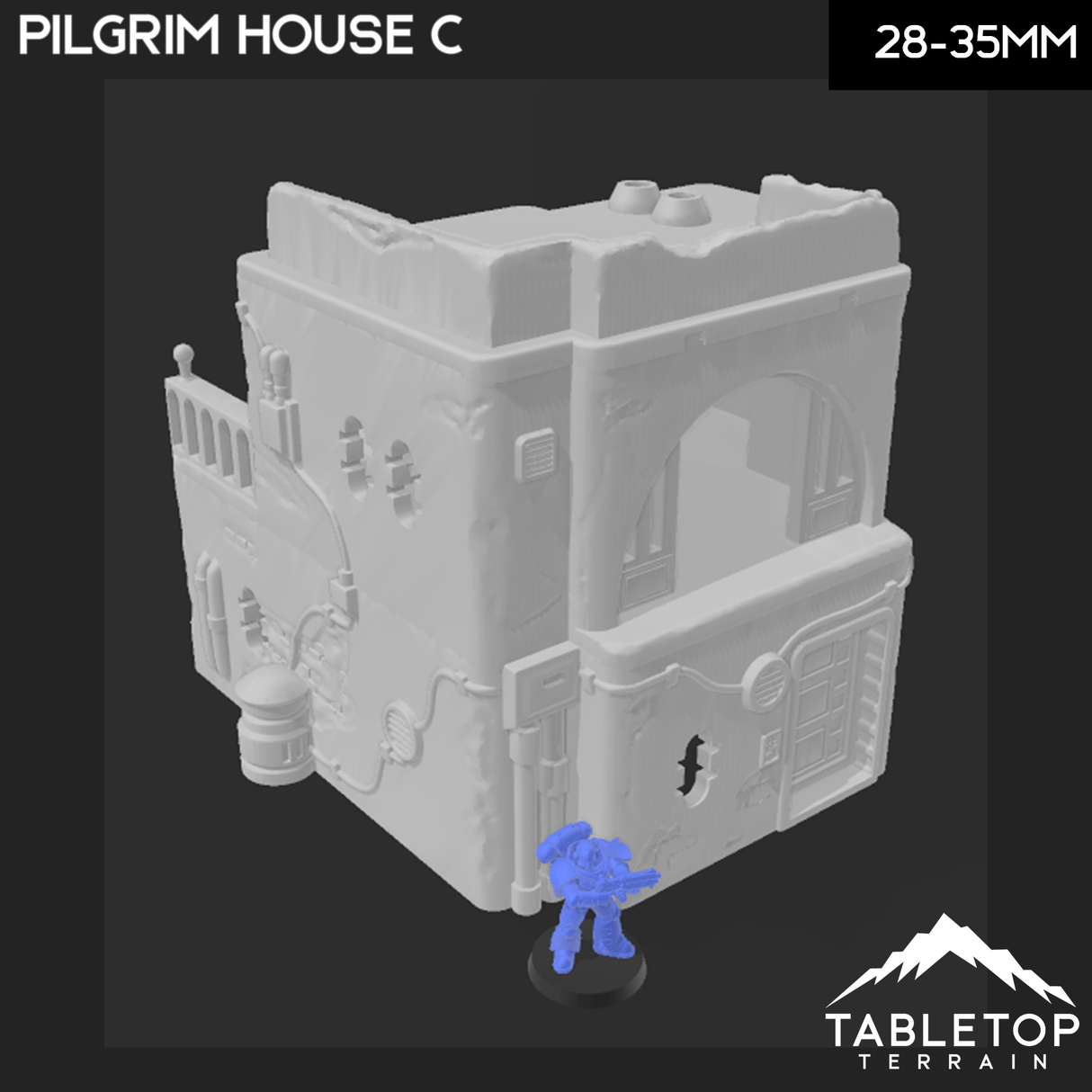Pilgrim City House D - Star Wars Legion Shatterpoint Building