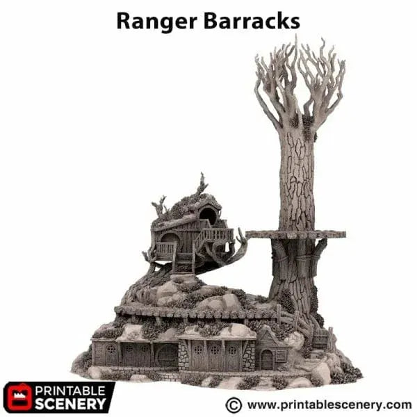 Ranger Barracks - Rise of the Halflings - Fantasy Building