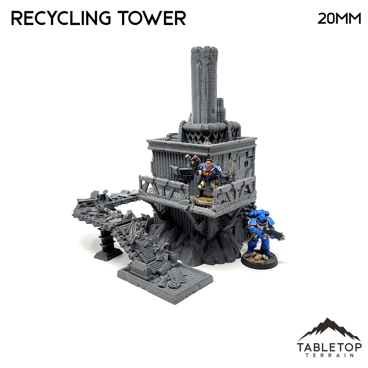 Recycling Tower - Apocalyptic Building