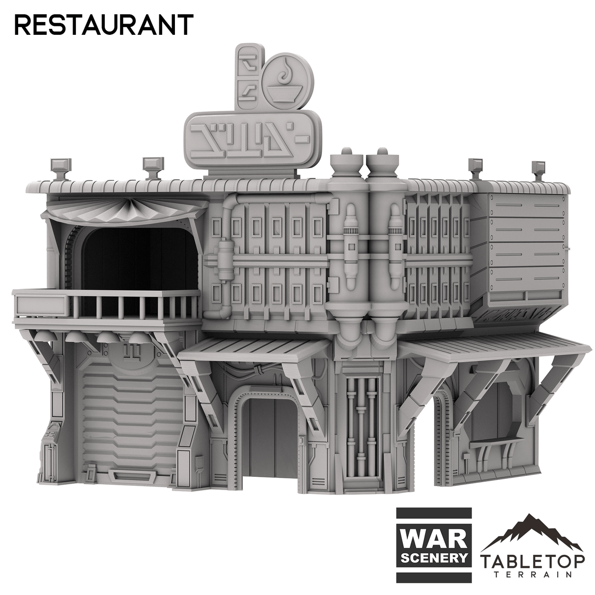 Restaurant - Futuristic City
