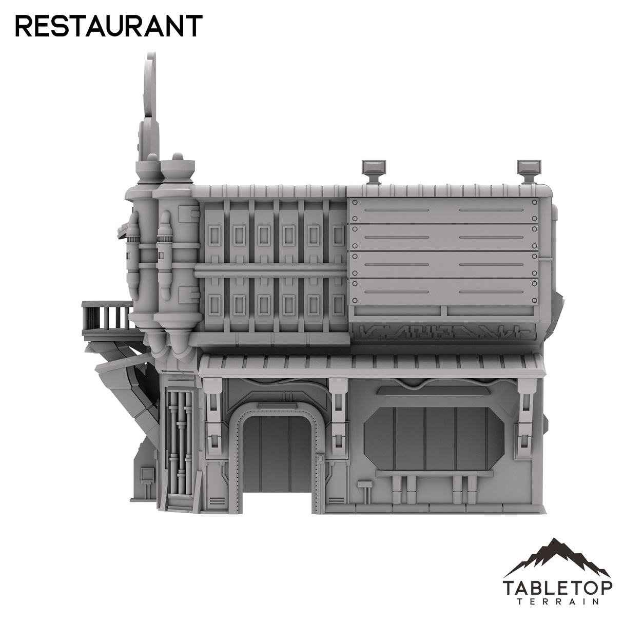 Restaurant - Futuristic City