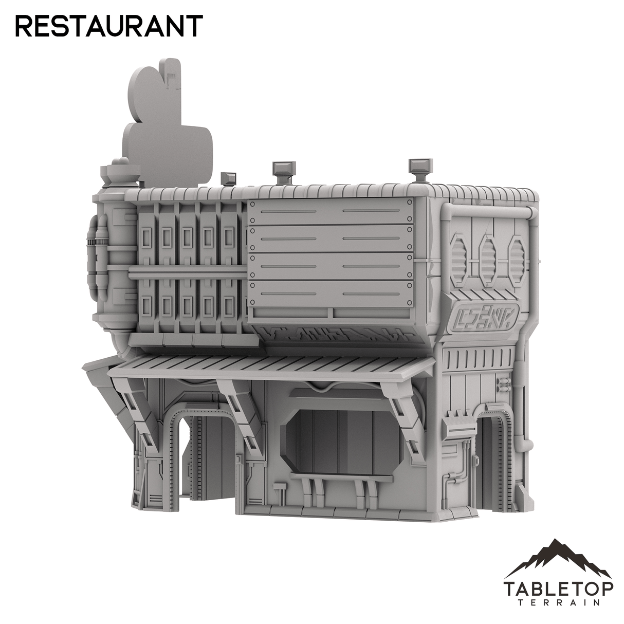 Restaurant - Futuristic City