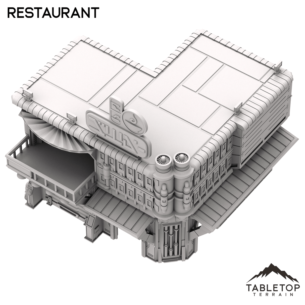 Restaurant - Futuristic City