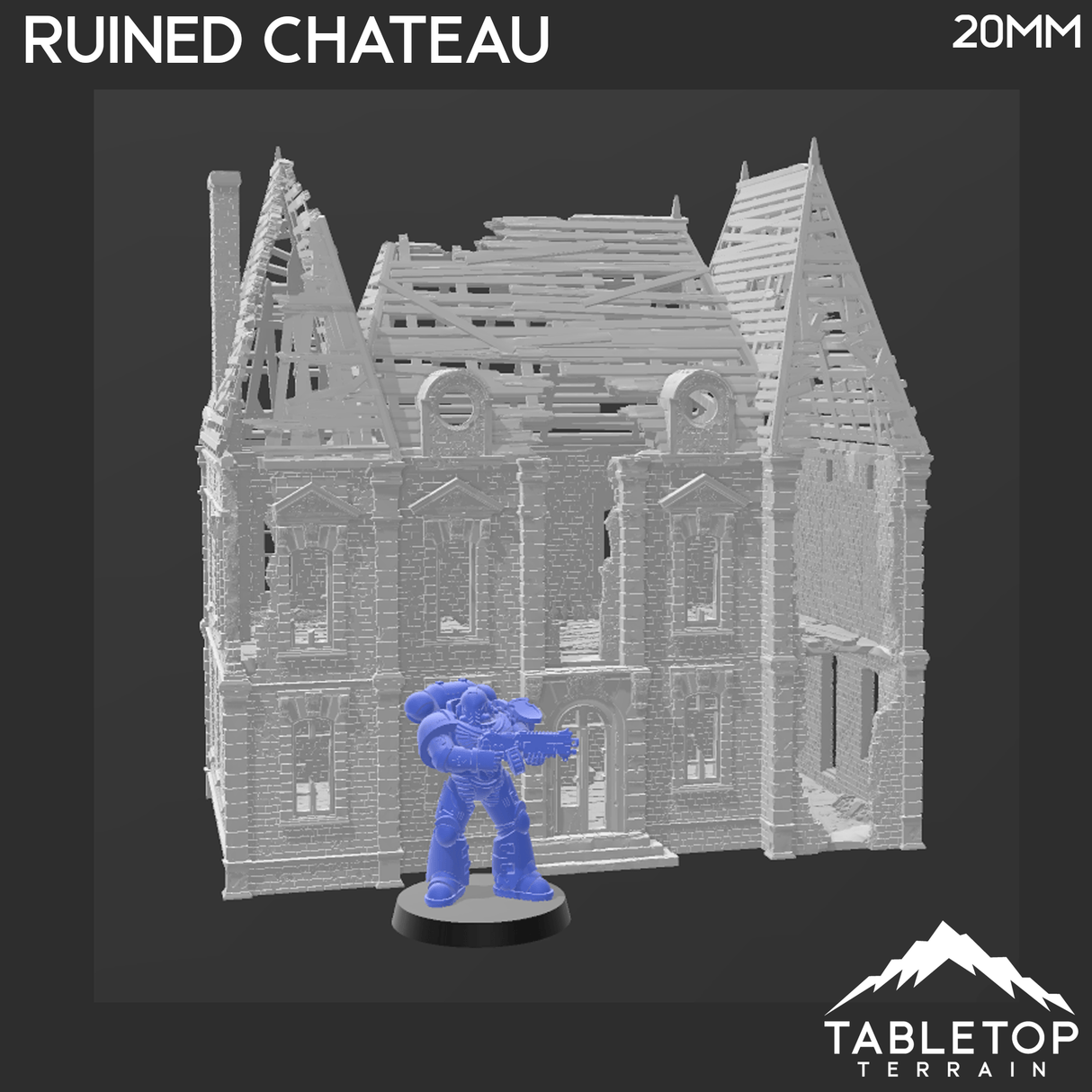 Ruined Chateau - WWII Building