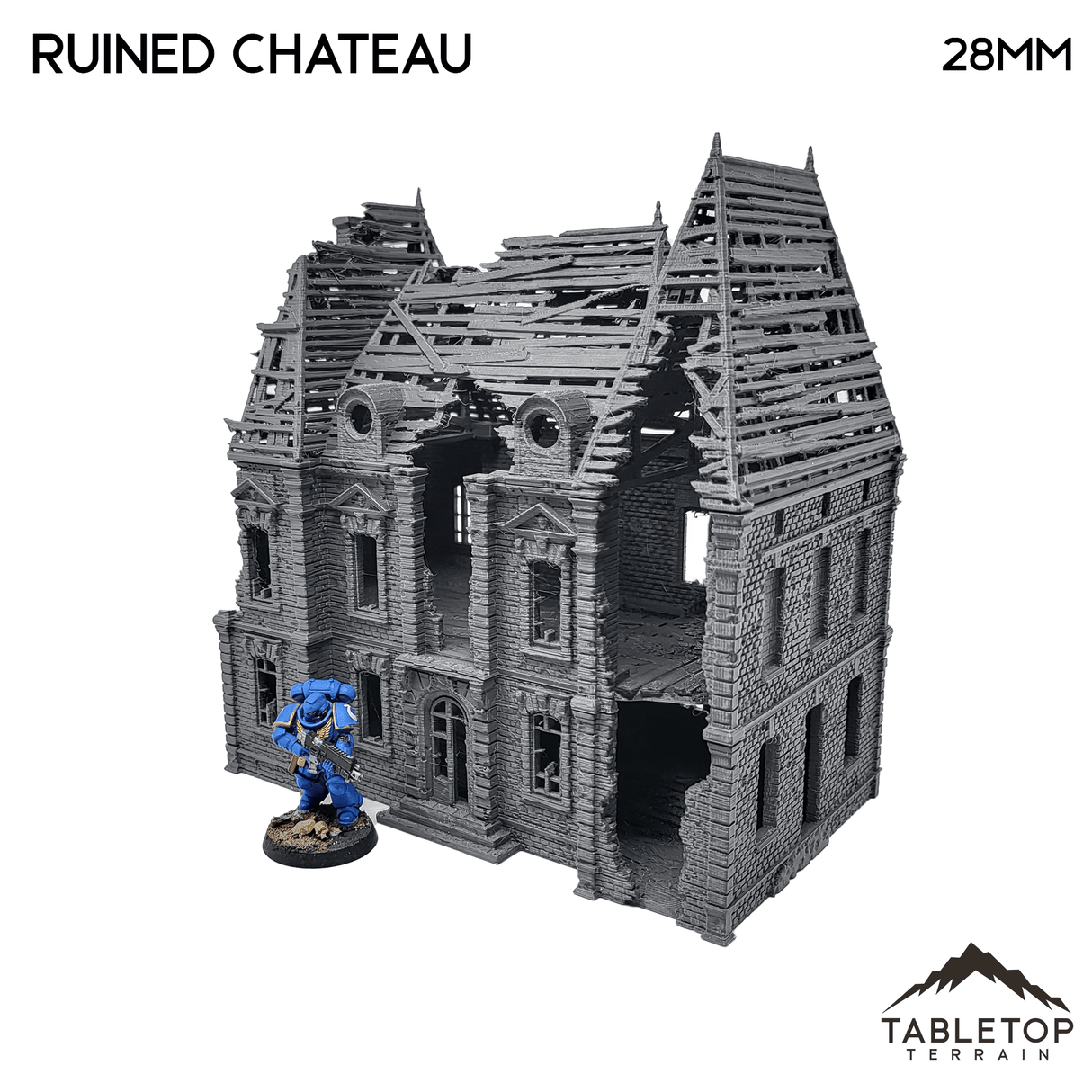 Ruined Chateau - WWII Building