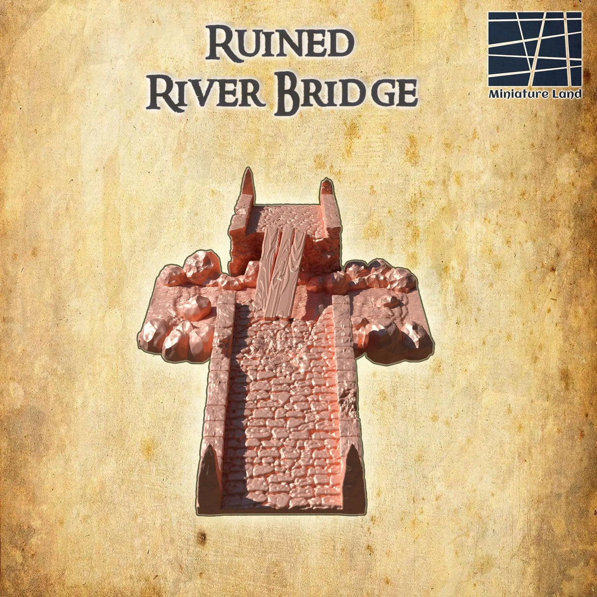 Ruined River Bridge