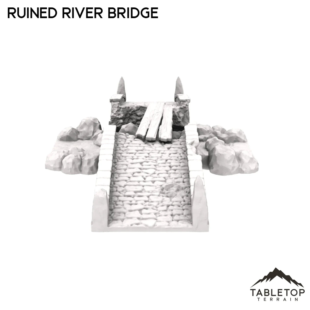 Ruined River Bridge