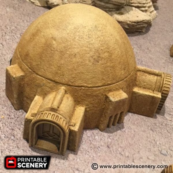 Desert Building B - Star Wars Legion Building