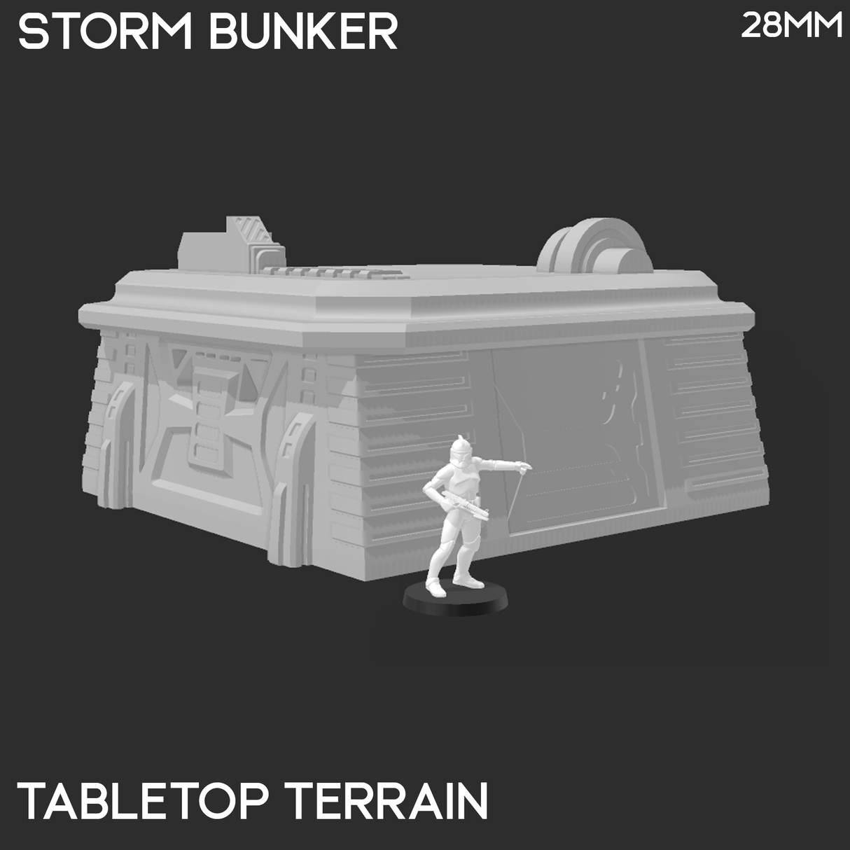 Desert Storm Bunker - Star Wars Legion Building