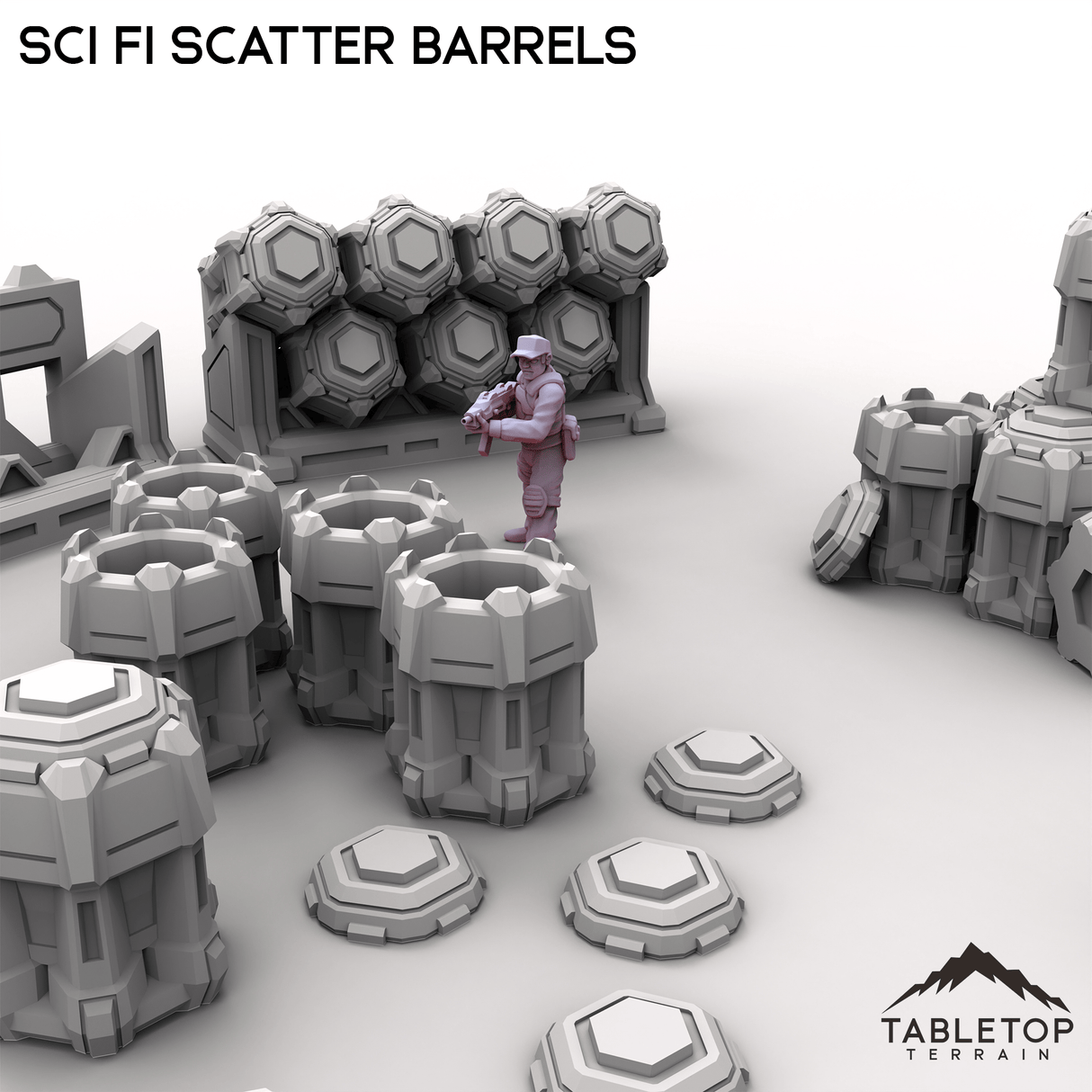 Sci Fi Scatter Barrels