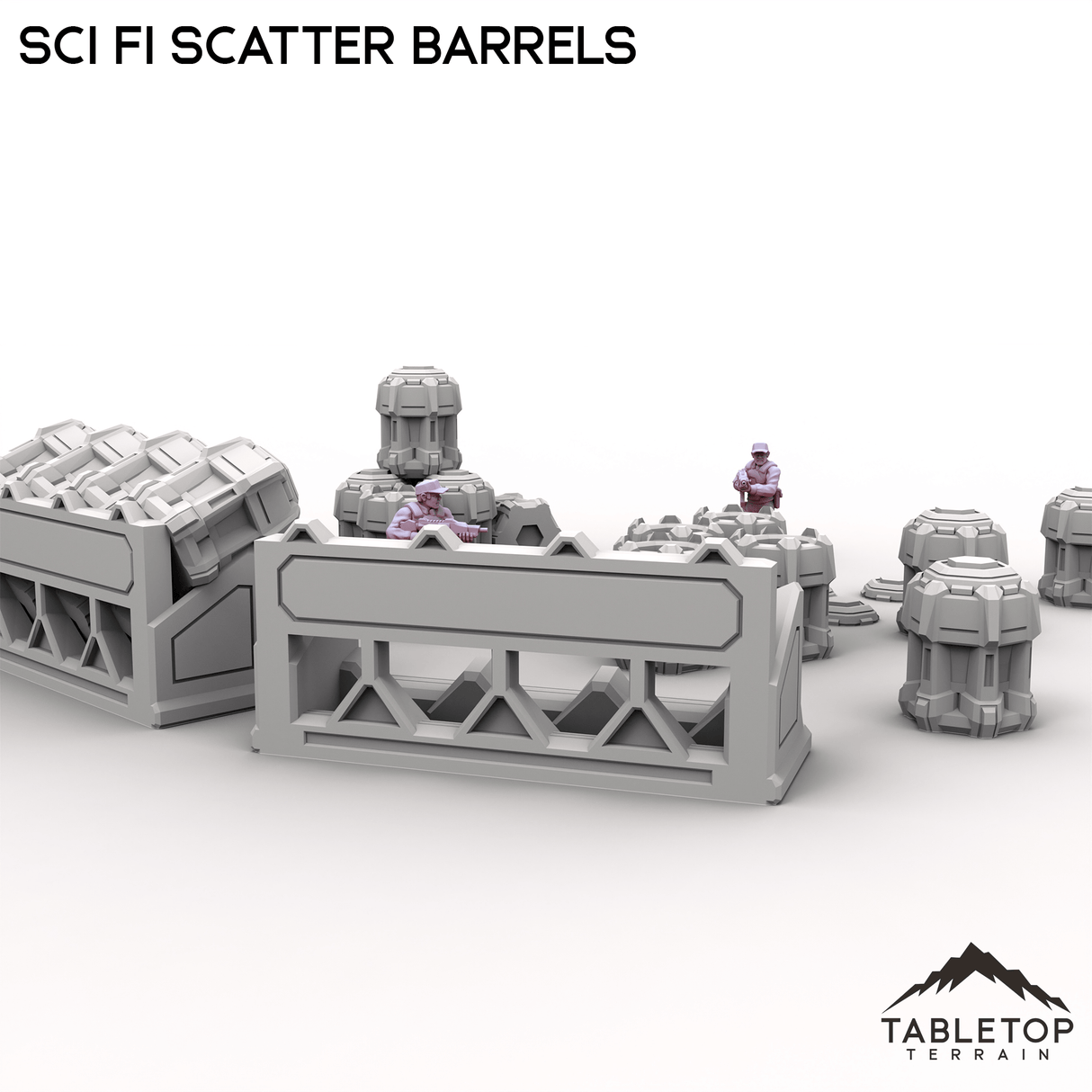 Sci Fi Scatter Barrels
