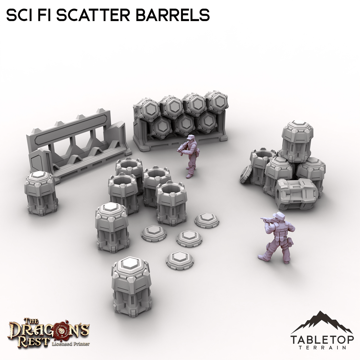 Sci Fi Scatter Barrels