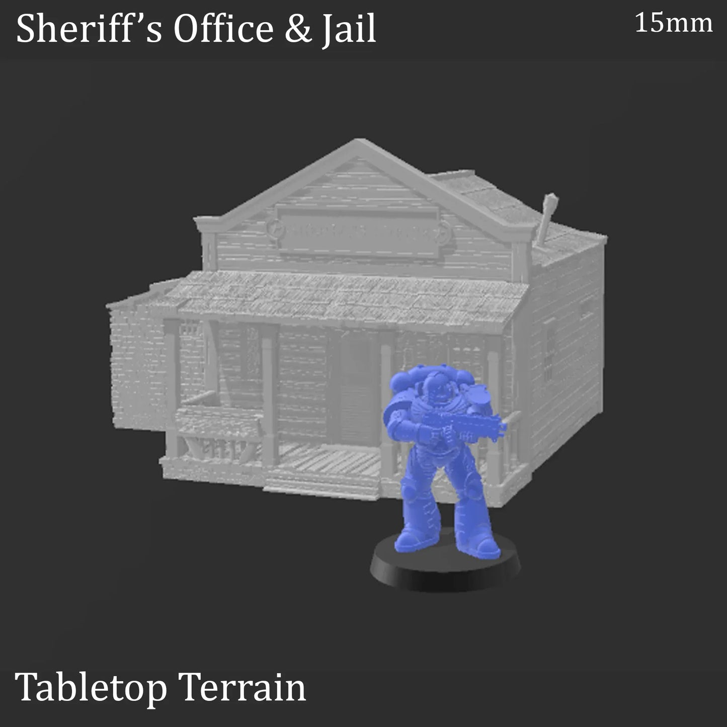 Sheriff Office & Jail - Wild West Building