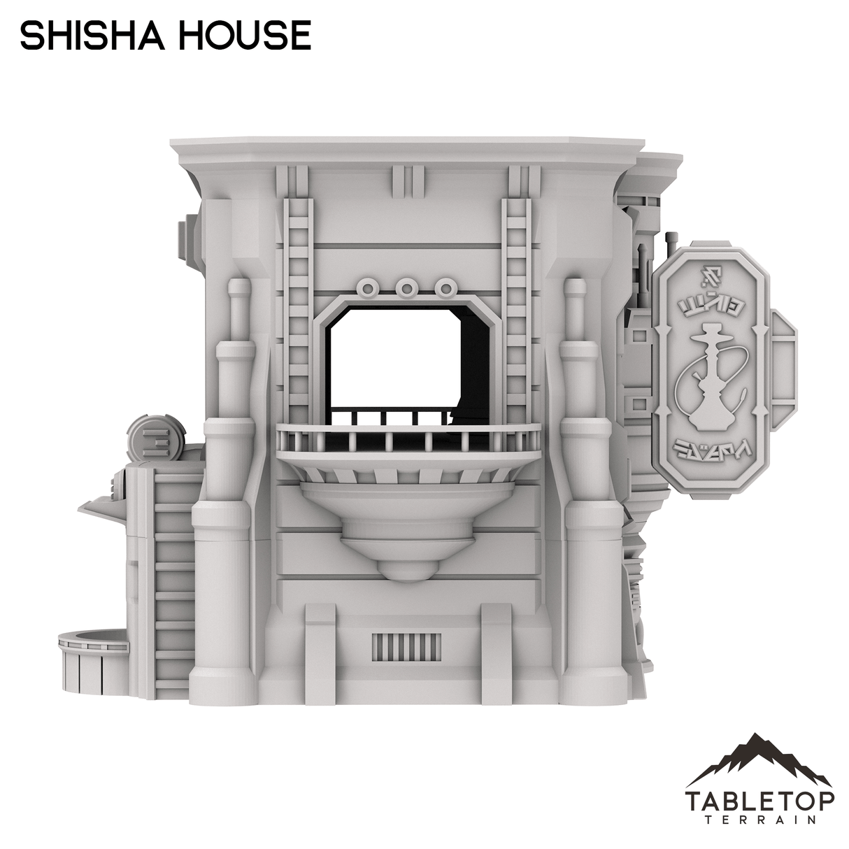 Shisha House - Futuristic City