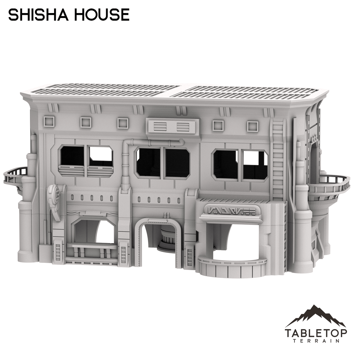 Shisha House - Futuristic City