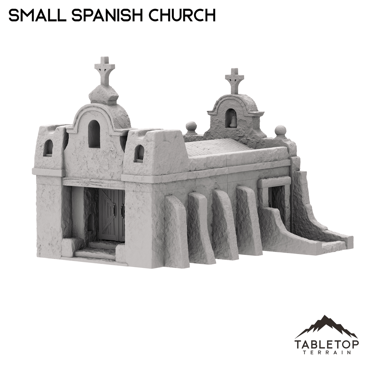 Small Spanish Church - Old Wild Western Rush