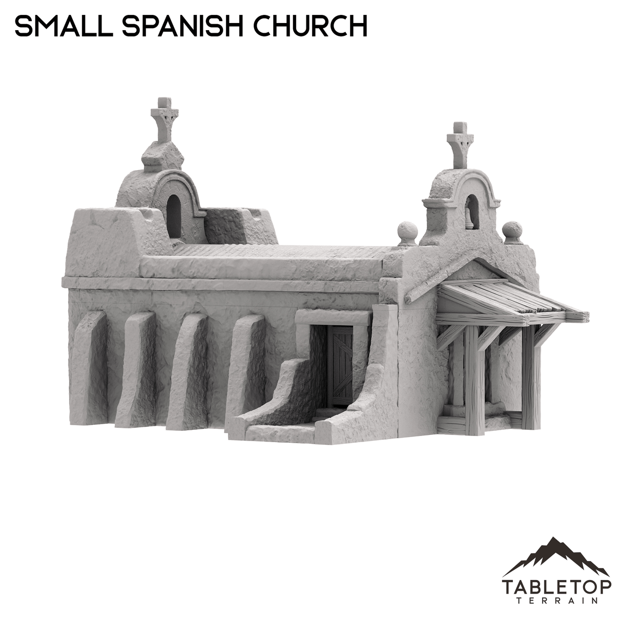 Small Spanish Church - Old Wild Western Rush