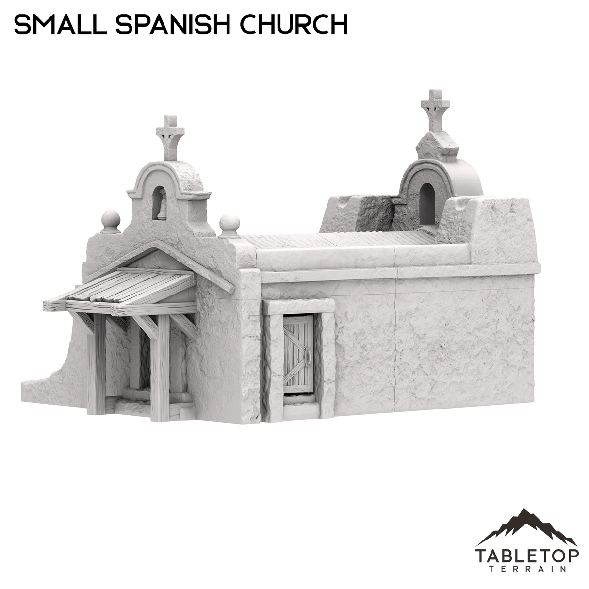 Small Spanish Church - Old Wild Western Rush