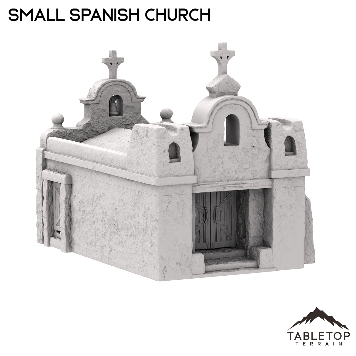 Small Spanish Church - Old Wild Western Rush
