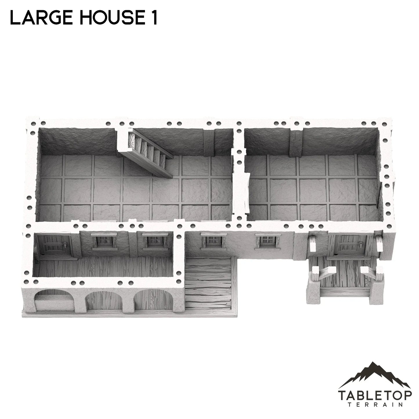 Spanish Large House 1 - Old Wild Western Rush
