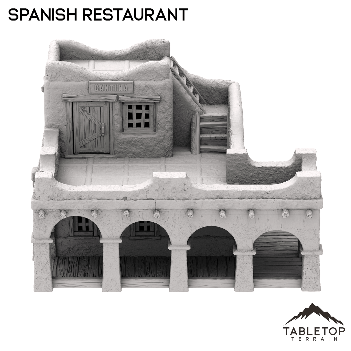 Spanish Restaurant - Old Wild Western Rush