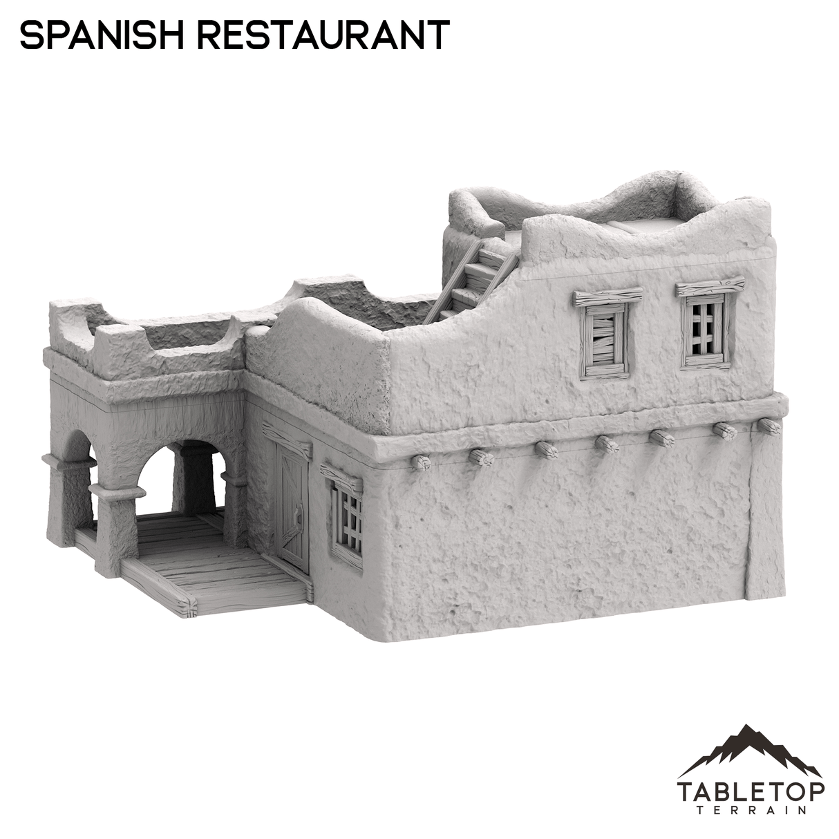 Spanish Restaurant - Old Wild Western Rush