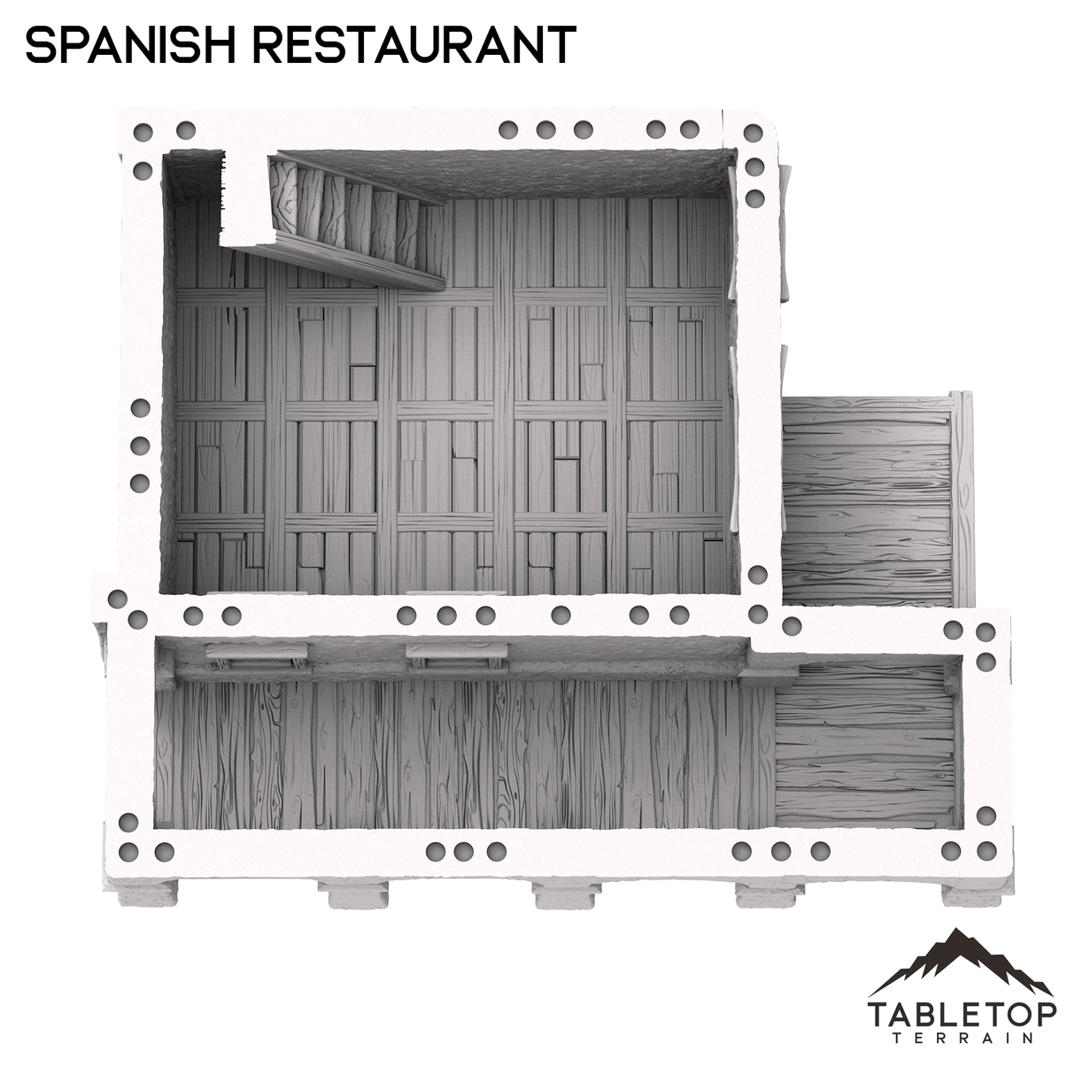 Spanish Restaurant - Old Wild Western Rush