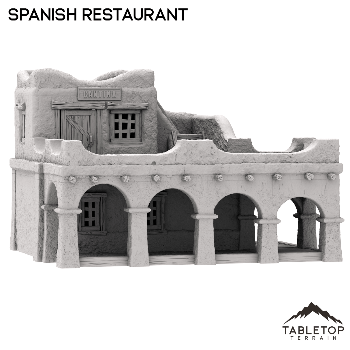 Spanish Restaurant - Old Wild Western Rush