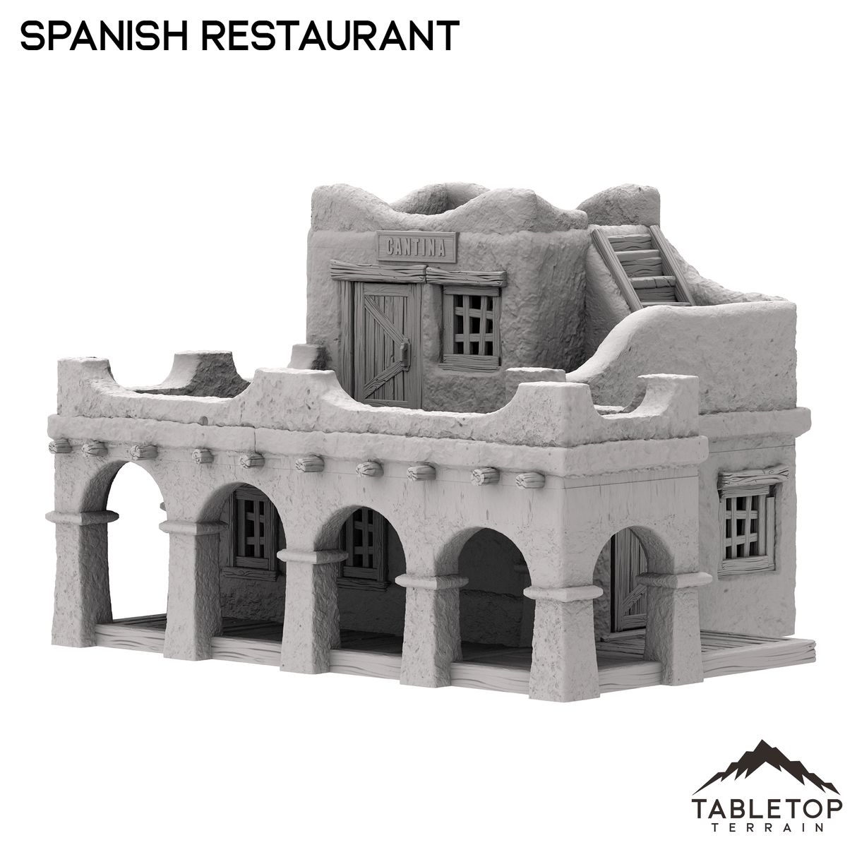 Spanish Restaurant - Old Wild Western Rush