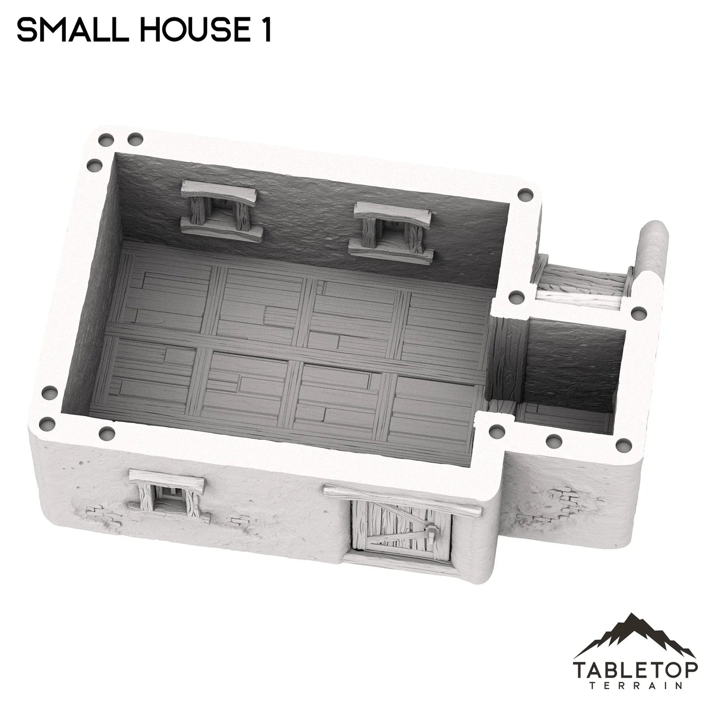 Spanish Small House 1 - Old Wild Western Rush