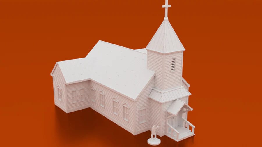 St. Gabriel's Church - Wild West Building