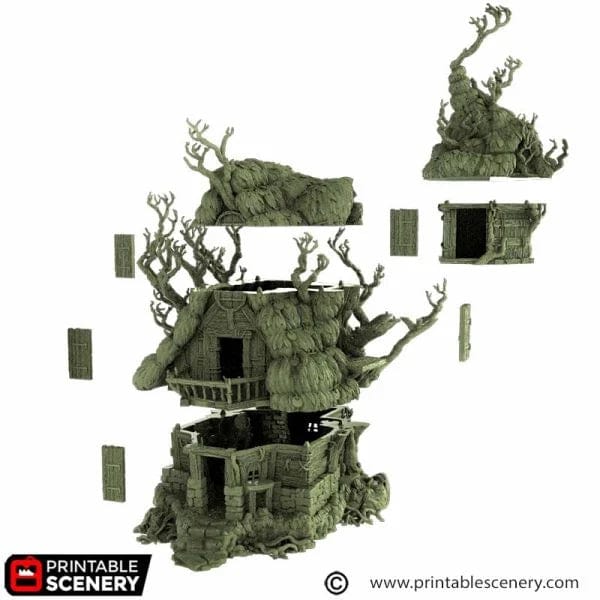 Swamp Wizards Hut - The Gloaming Swamp