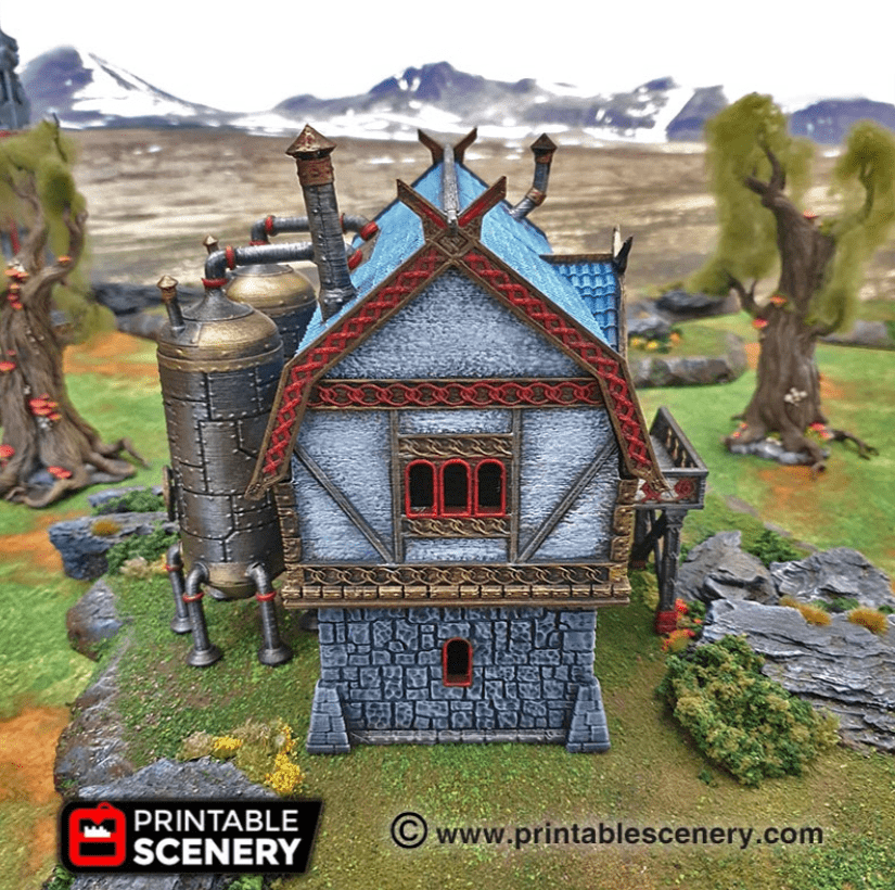 The Brewhouse - Dwarven Fantasy Building