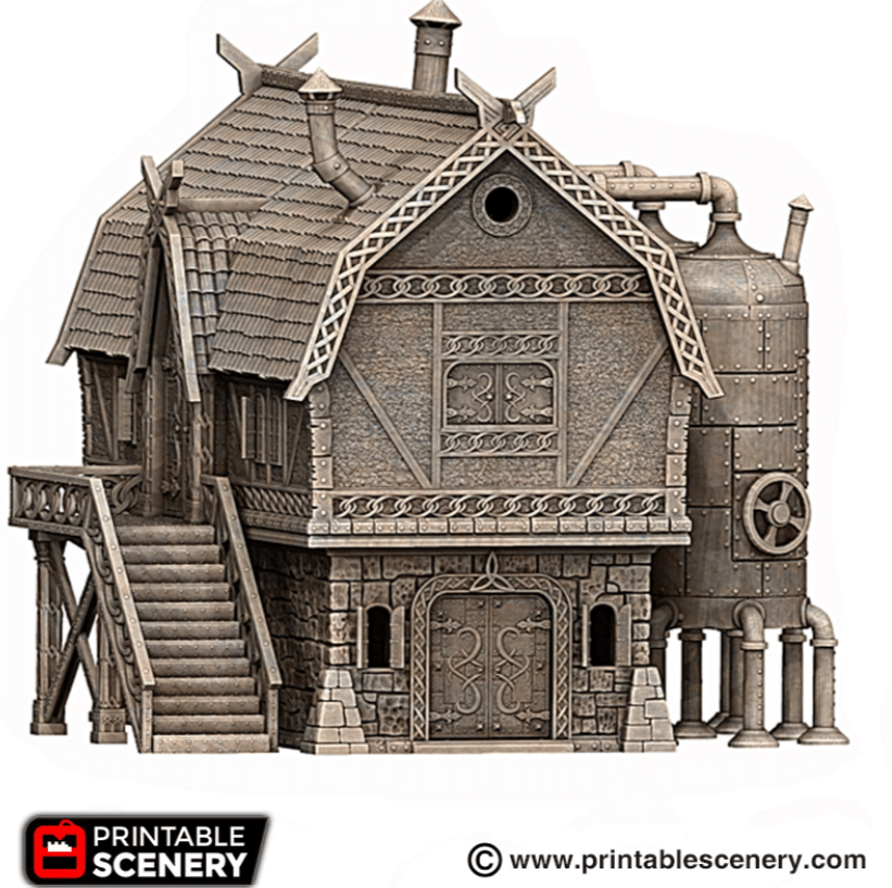The Brewhouse - Dwarven Fantasy Building