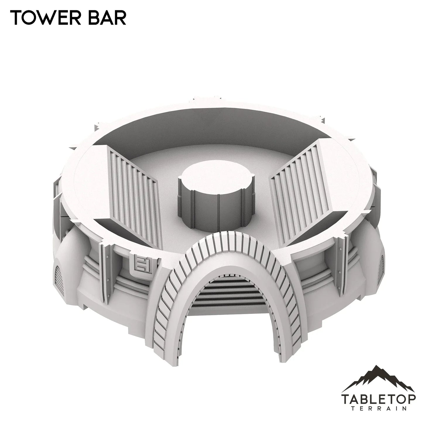 Tower Bar - Futuristic City
