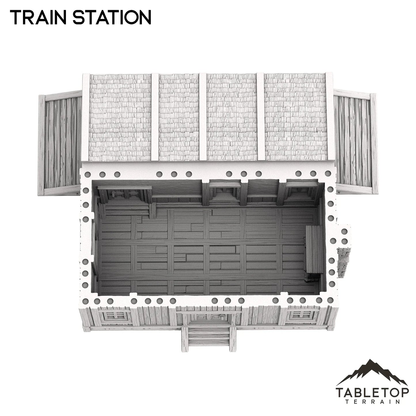Train Station - Old Wild Western Rush