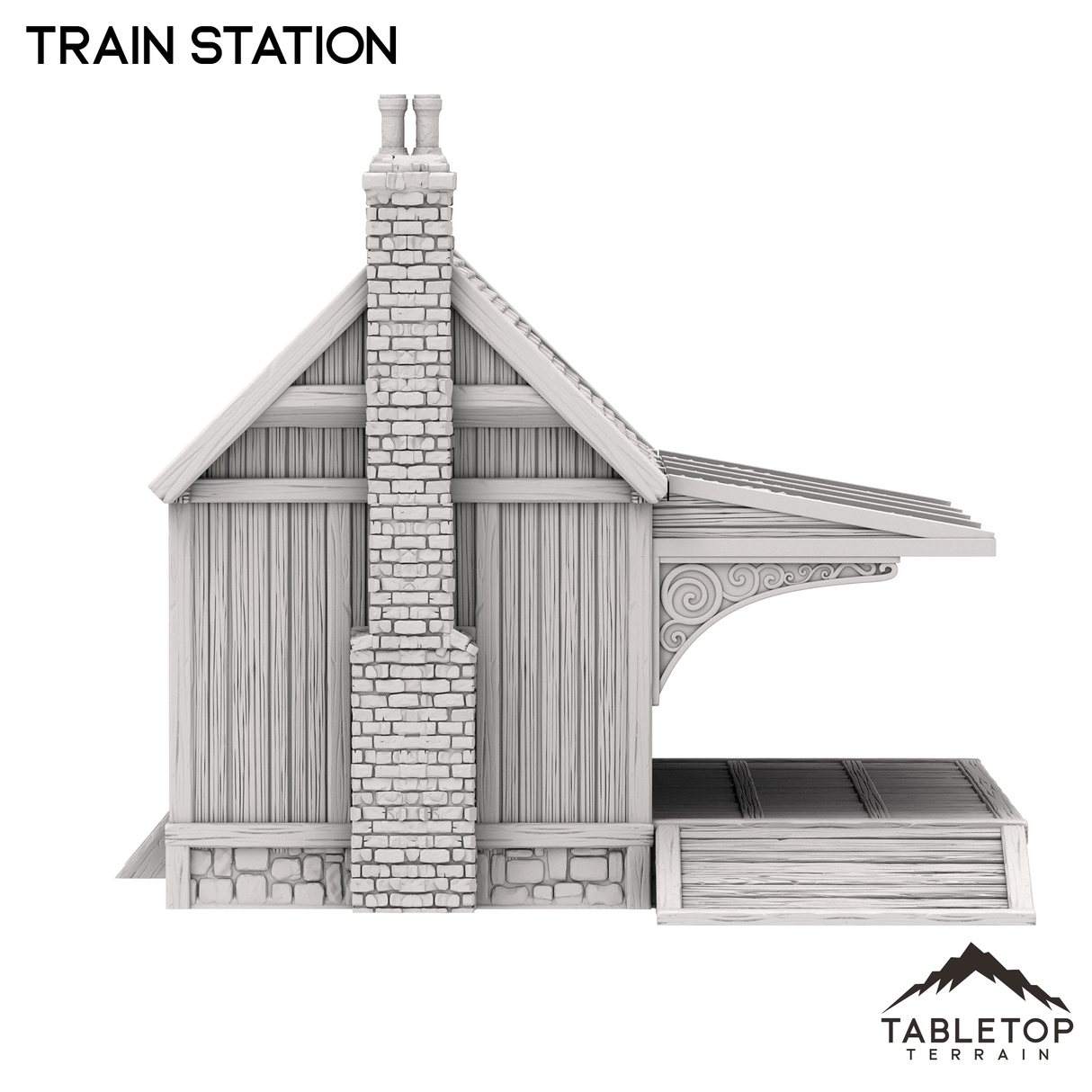 Train Station - Old Wild Western Rush