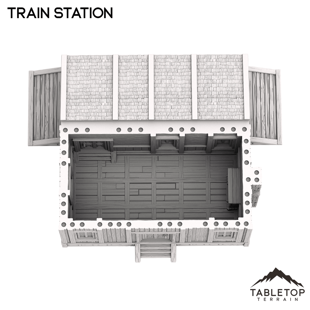 Train Station - Old Wild Western Rush