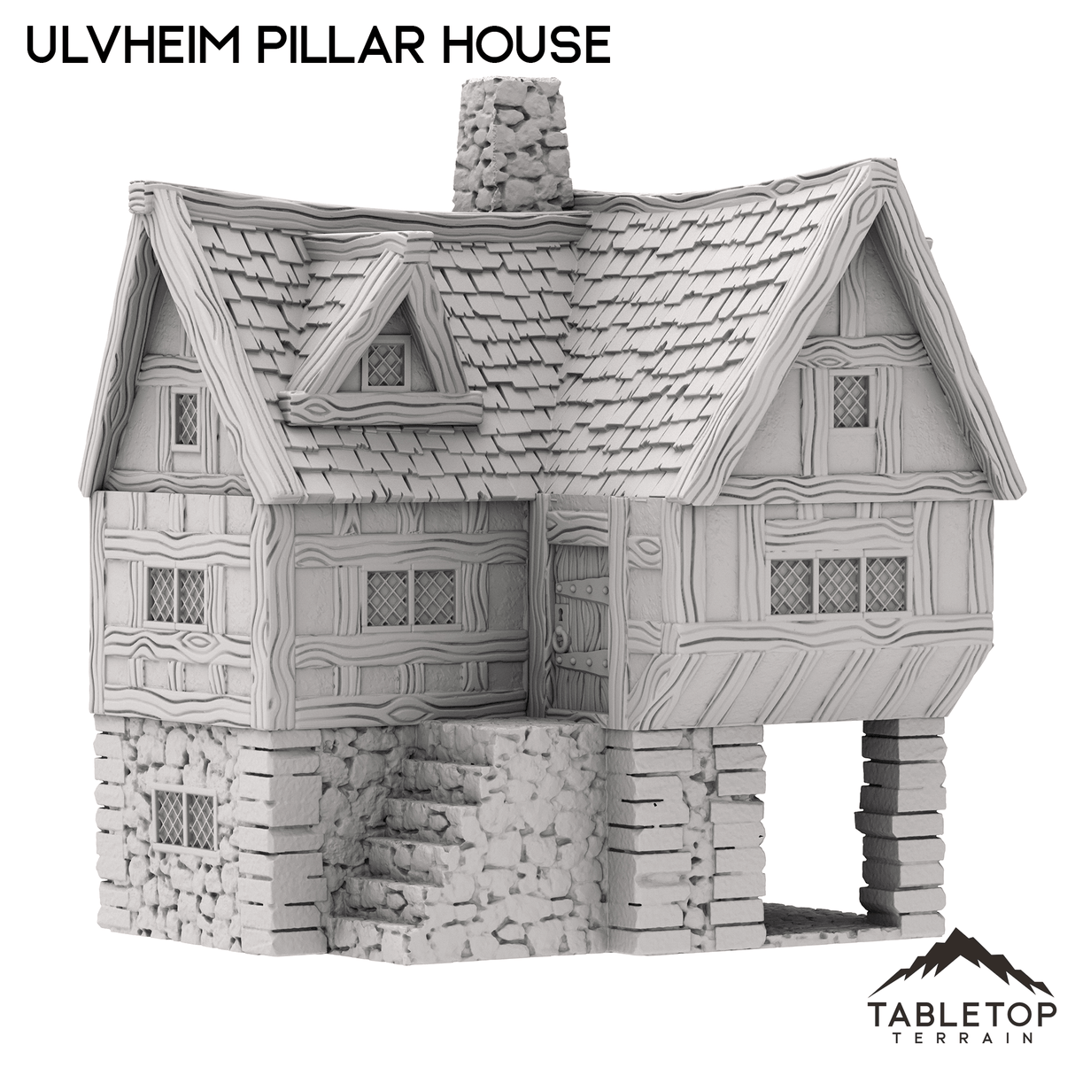 Ulvheim Pillar House - Fantasy Building