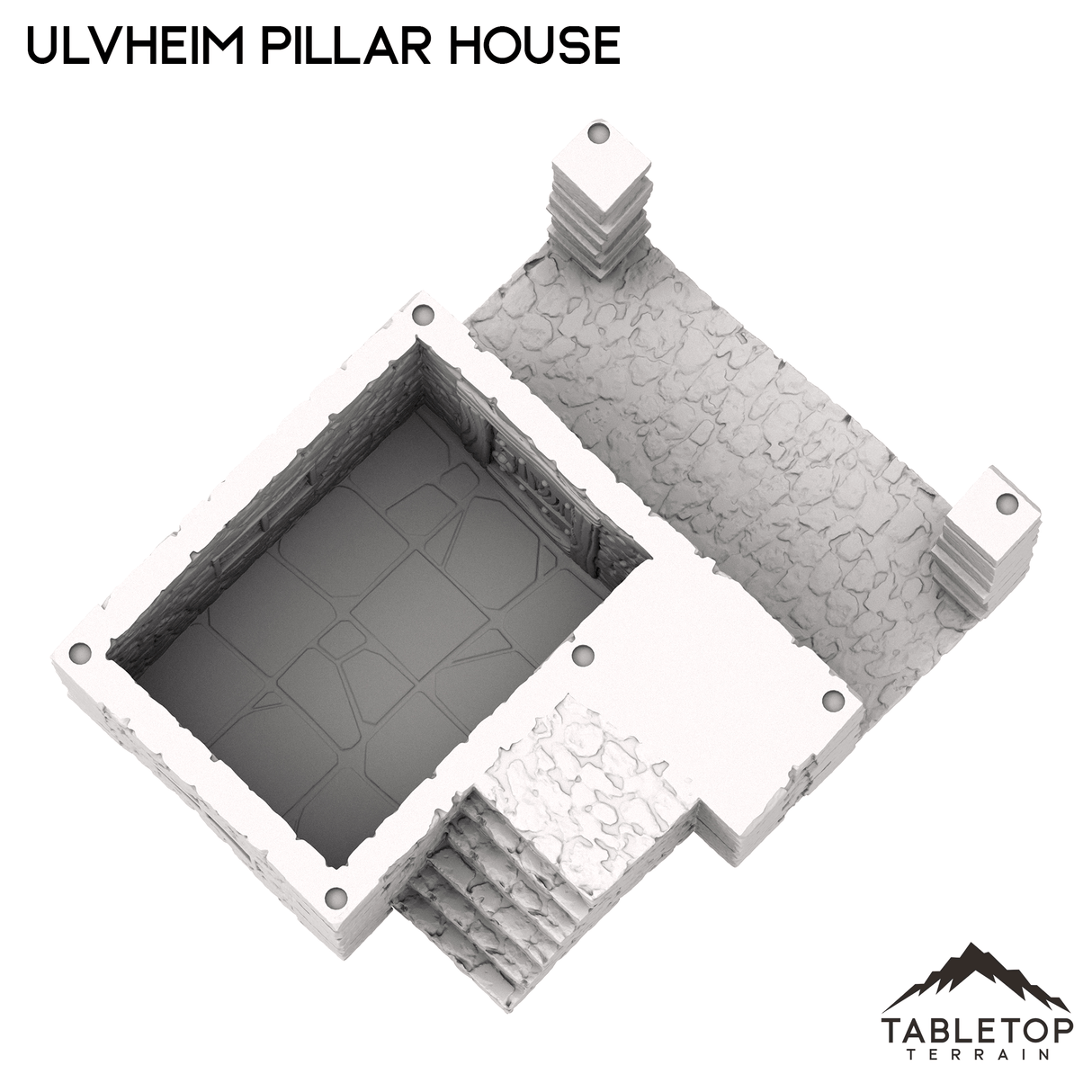 Ulvheim Pillar House - Fantasy Building