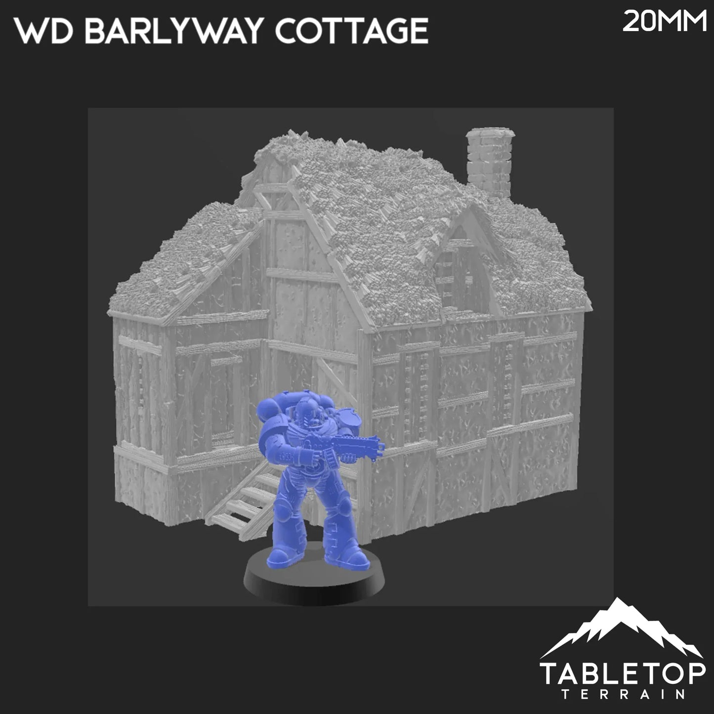 Wattle and Daub Barlyway Cottage - Country & King - Fantasy Historical Building