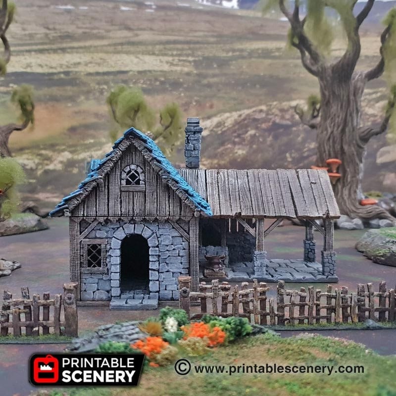 Winterdale Blacksmith - Fantasy Building