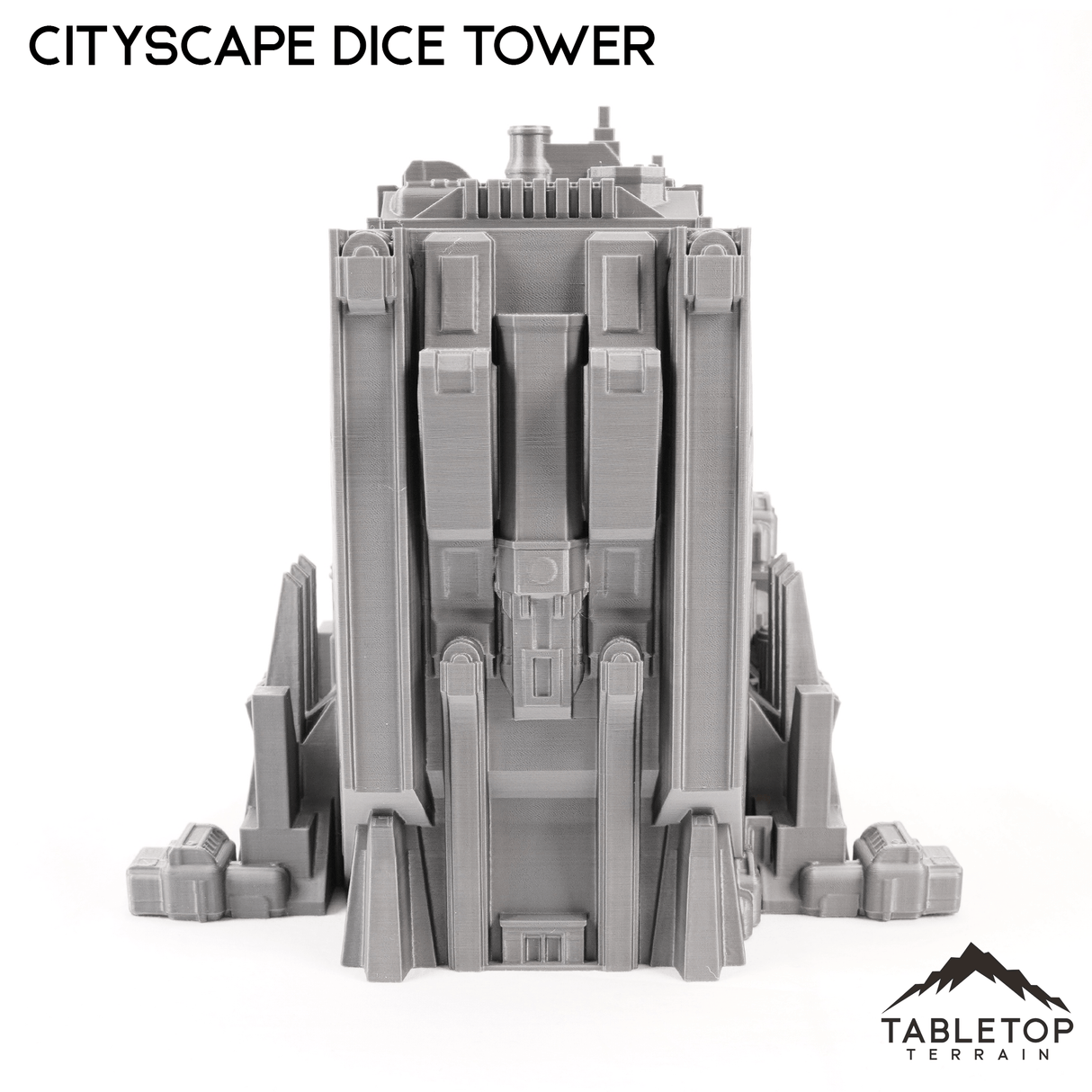 6mm Sci-Fi Cityscape Dice Tower Terrain